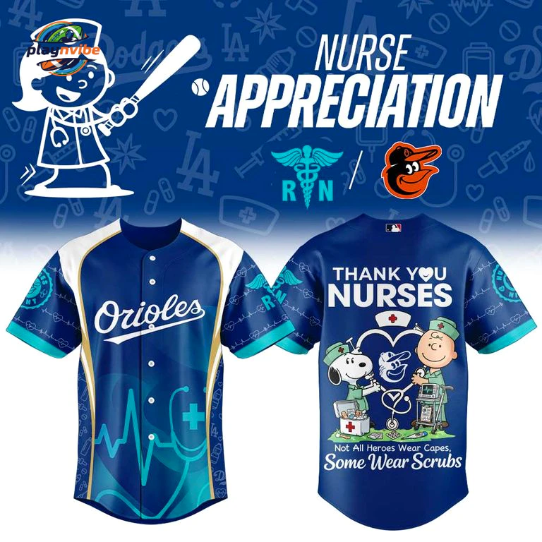 B Orioles Nurse Appreciation Night 2026 Baseball Jersey