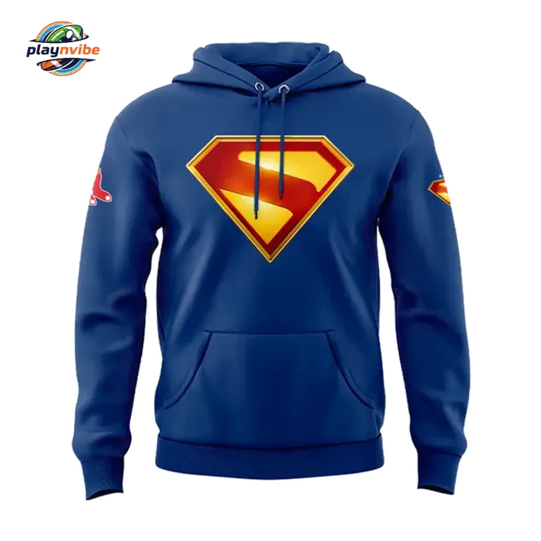 Boston Red Sox Superman Night Hoodie