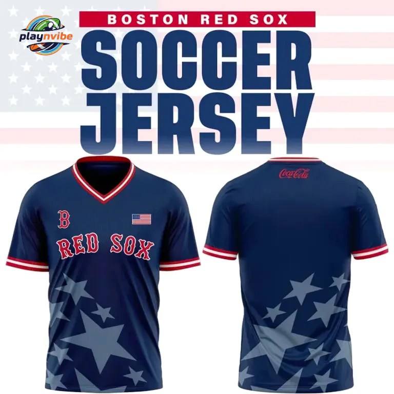 Boston Red Sox USA Soccer T-Shirt Boston Red Sox USA Soccer T-Shirt