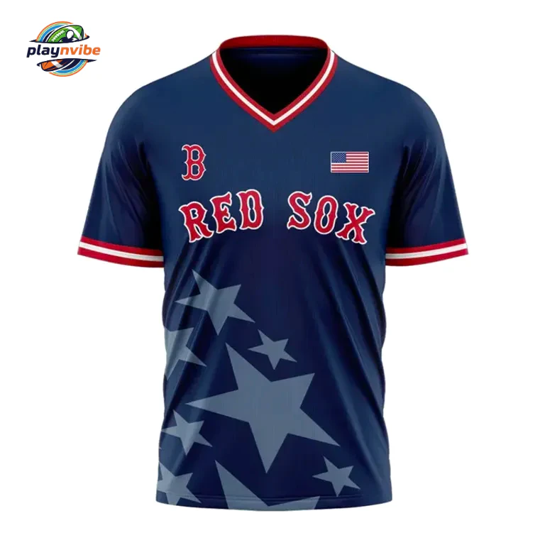 Boston Red Sox USA Soccer T-Shirt