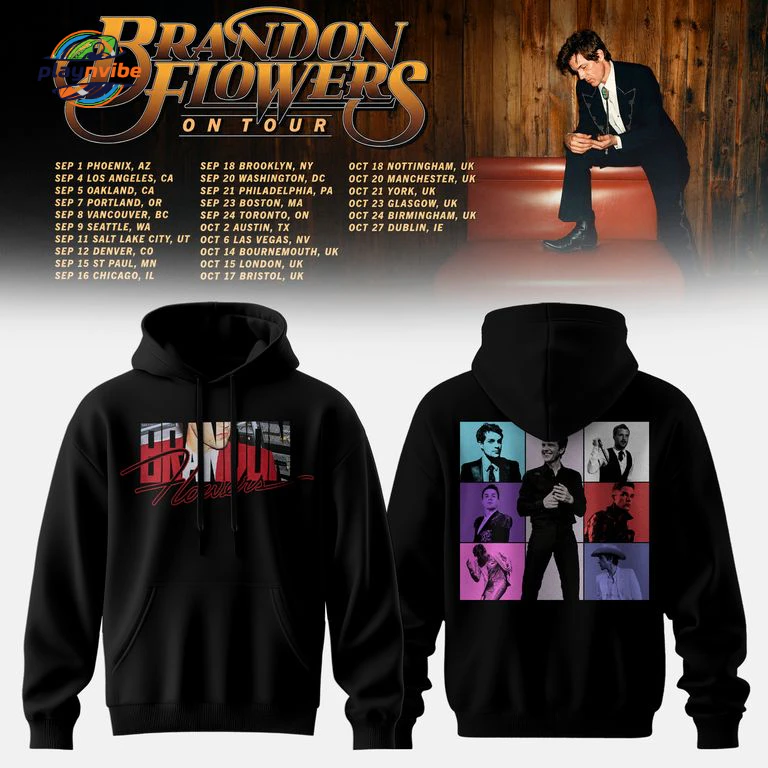 Brandon Flowers On Tour 26 Hoodie