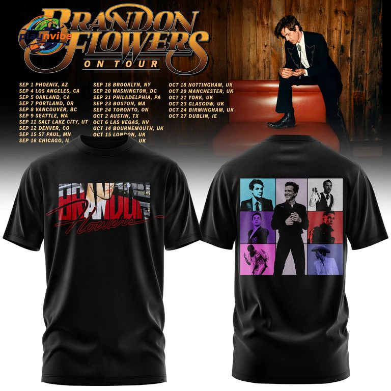 Brandon Flowers On Tour 26 Hoodie