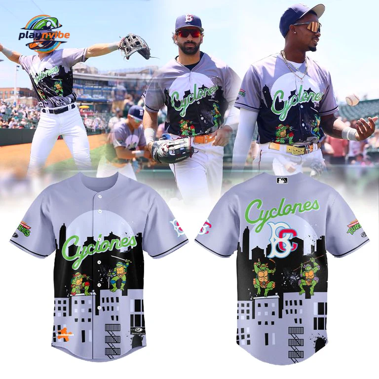 Brooklyn Cyclones Heroes in a Half Shell Jersey