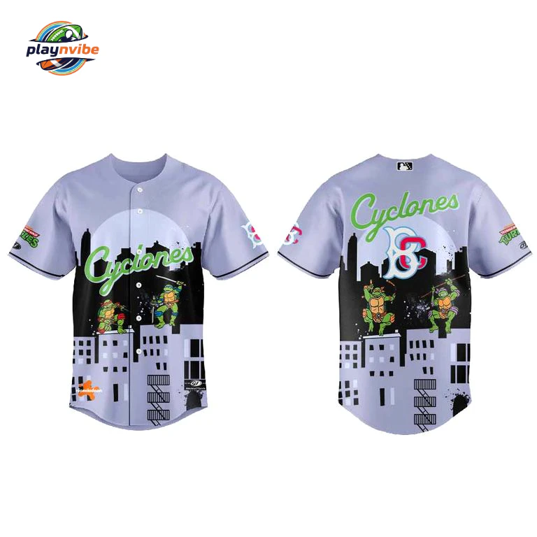 Brooklyn Cyclones Heroes in a Half Shell Jersey