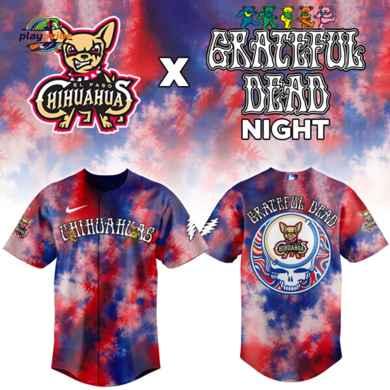 Chihuahua El Paso Grateful Dead Night Jersey