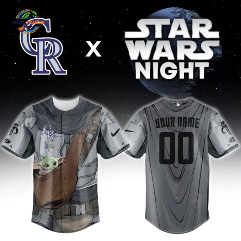 Colorado Rockies Star Wars Night Jersey