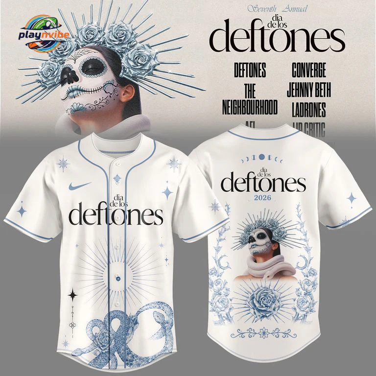 Dia De Los Deftones 2026 Baseball Jersey