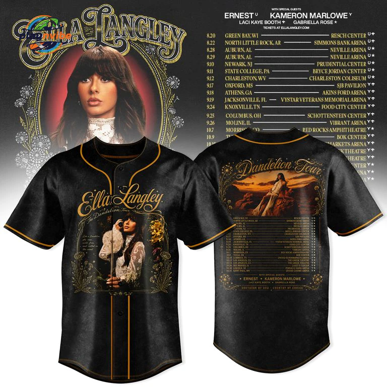 Ella Langley DANDELION TOUR 2026 Jersey