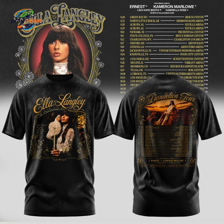 Ella Langley DANDELION TOUR 2026 T-Shirt