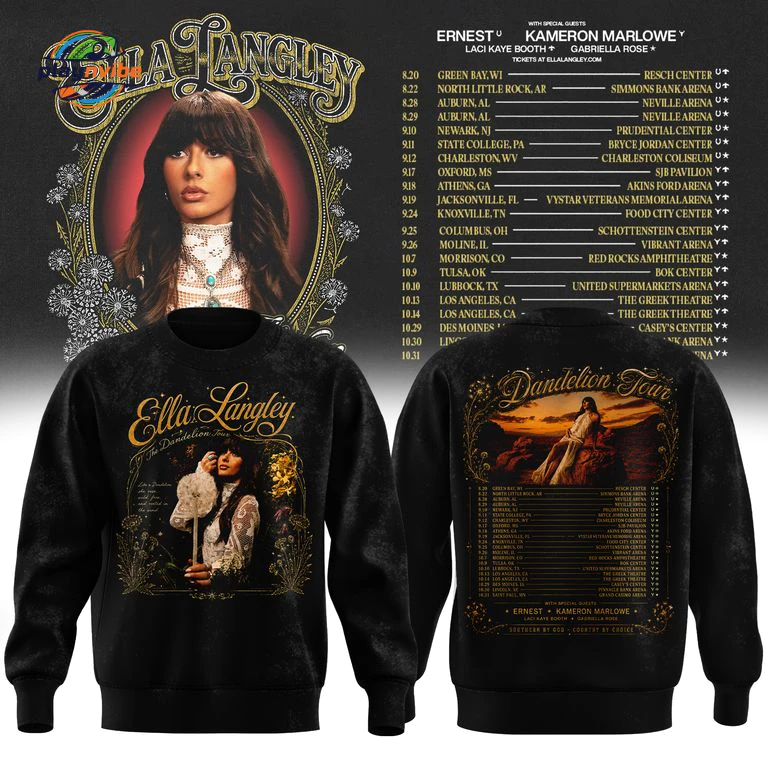 Ella Langley DANDELION TOUR 2026 T-Shirt