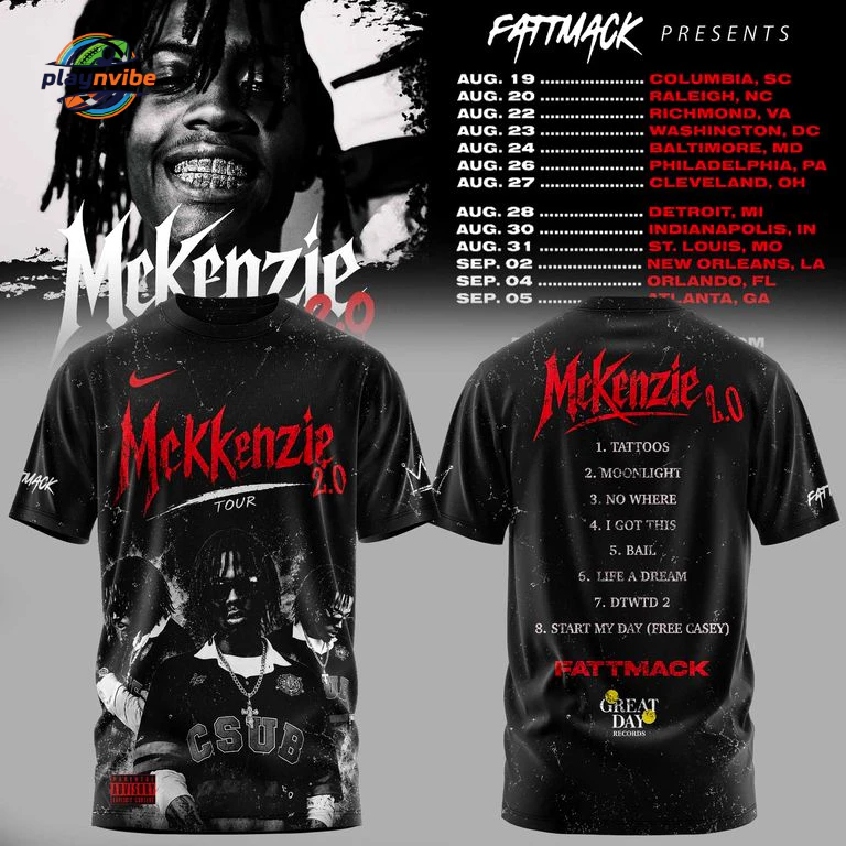 FattMack McKenzie 2.0 NO MERCY TOUR Hoodie