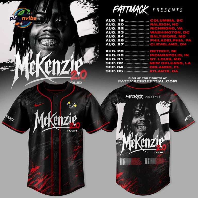 FattMack McKenzie 2.0 NO MERCY TOUR Jersey