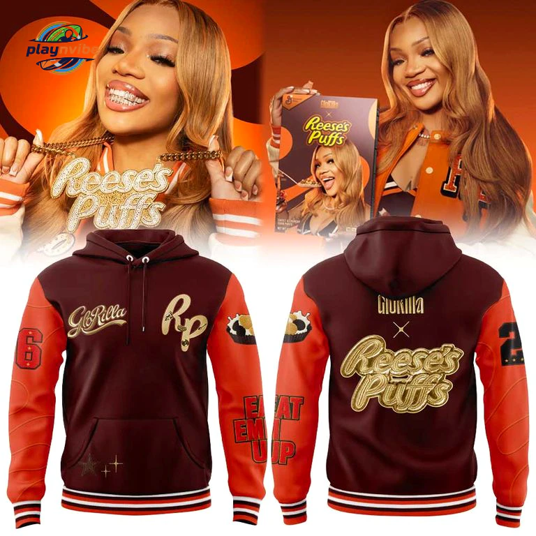 GloRilla x REESE’S PUFFS Letterman Hoodie