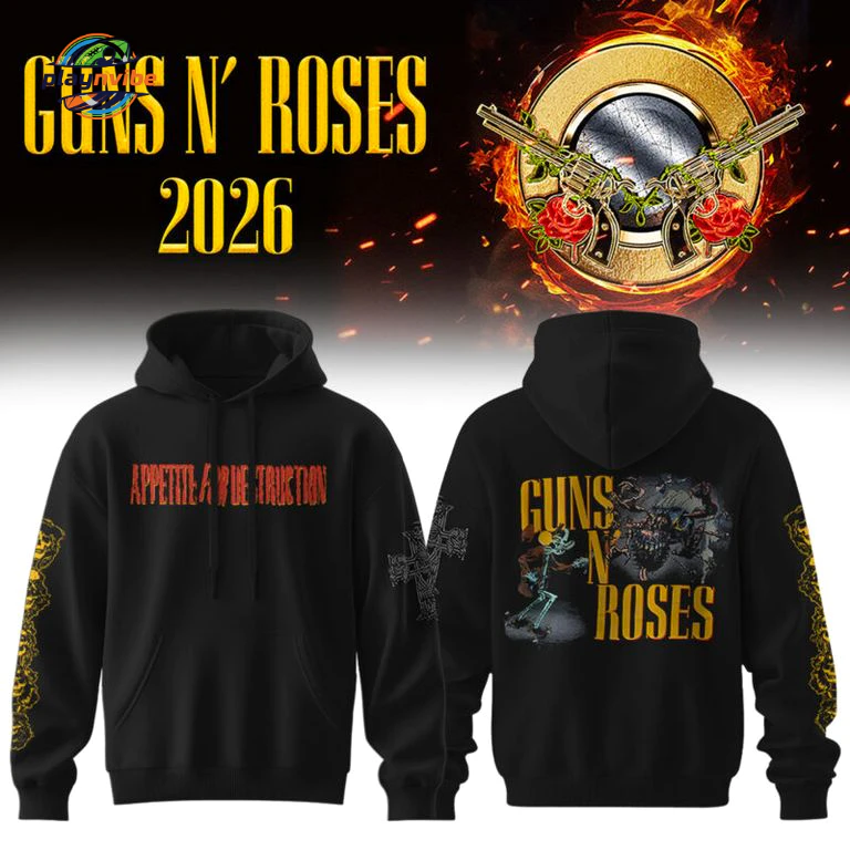 Guns N’ Roses World Tour 2026 Hoodie