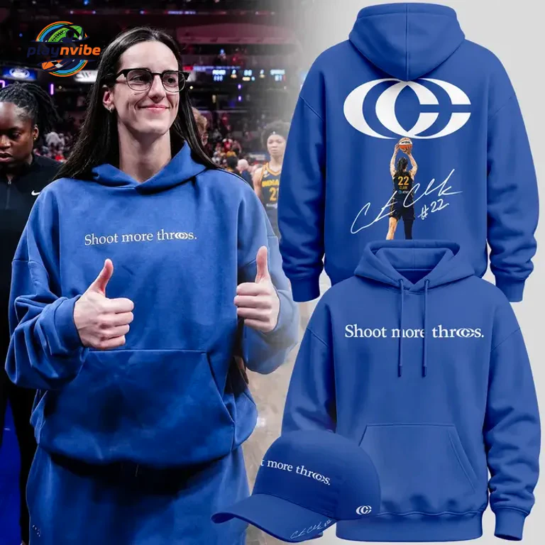I Fever Caitlin Clark Shoot More Threes 2026 Hoodie