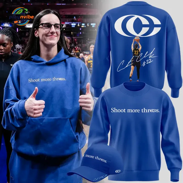 I Fever Caitlin Clark Shoot More Threes 2026 Hoodie
