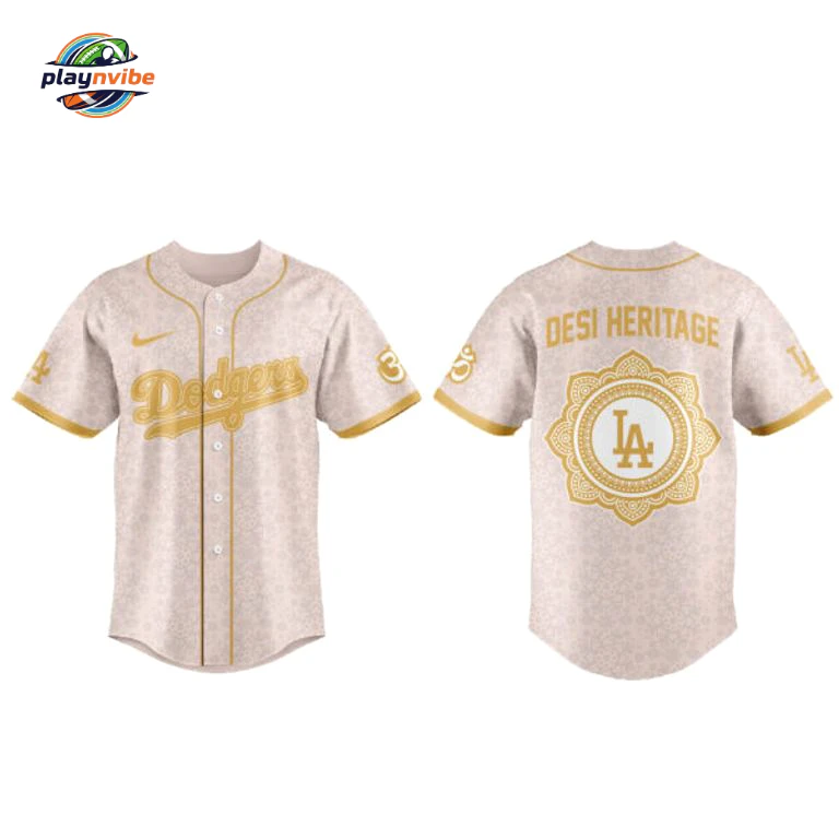LA Dodgers Desi Heritage Night 2026 Edition Jersey