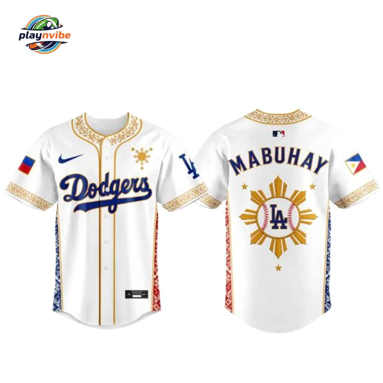 LA Dodgers Filipino Heritage Night Jersey