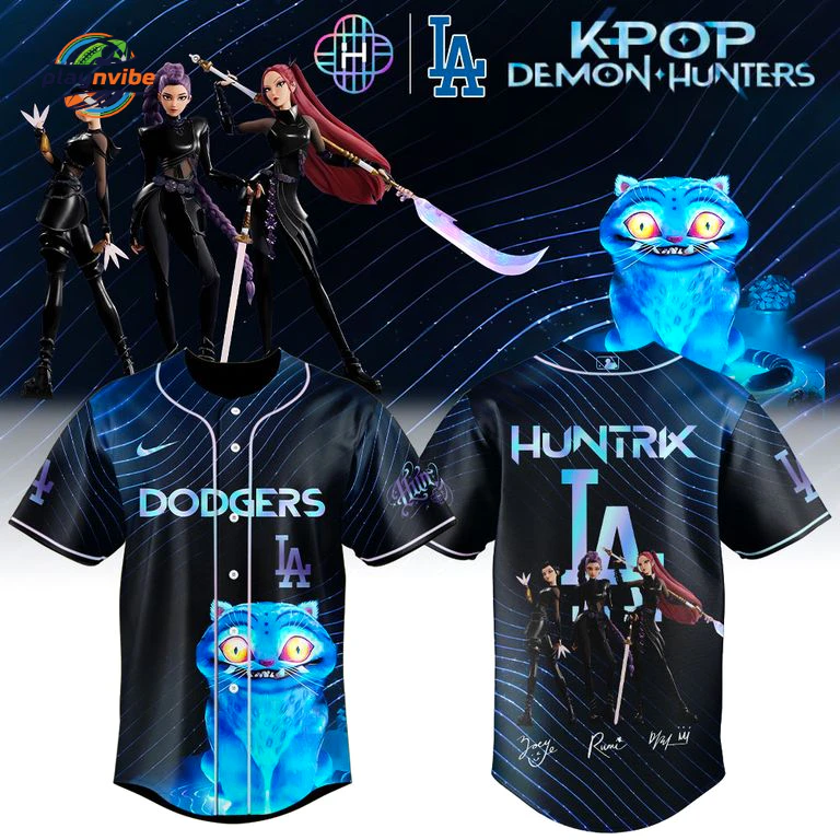 LA Dodgers KPop Demon Hunters 2026 Edition Jersey