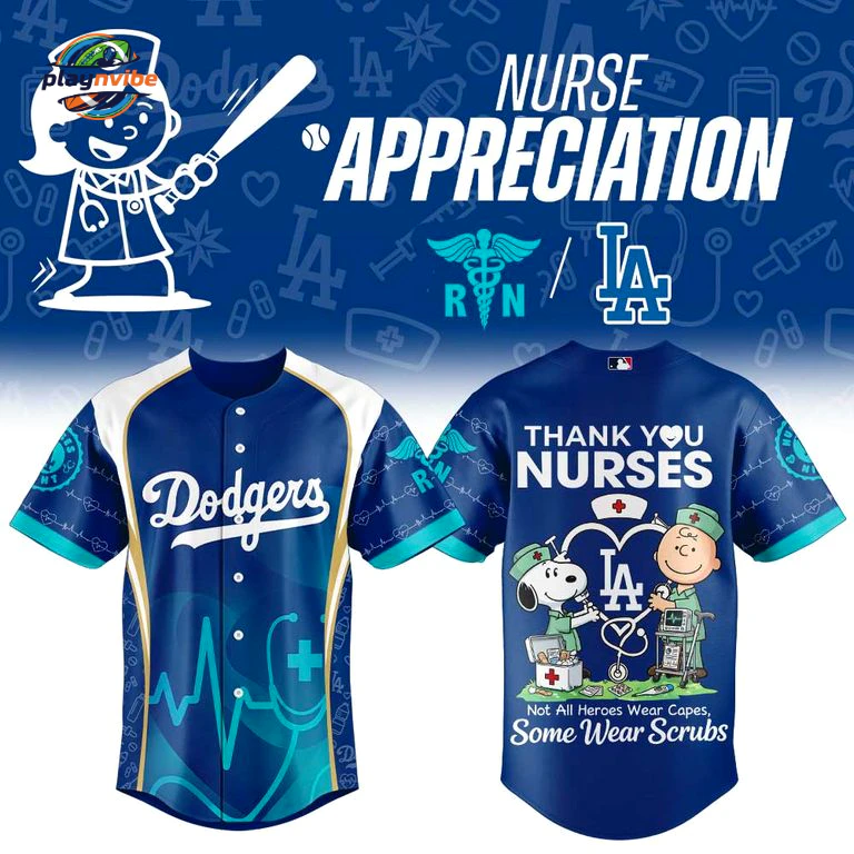 LA Dodgers Nurse Appreciation Night 2026 Baseball Jersey