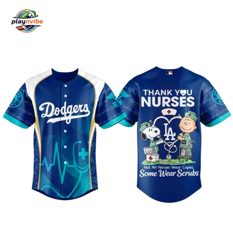 LA Dodgers Nurse Appreciation Night 2026 Baseball Jersey