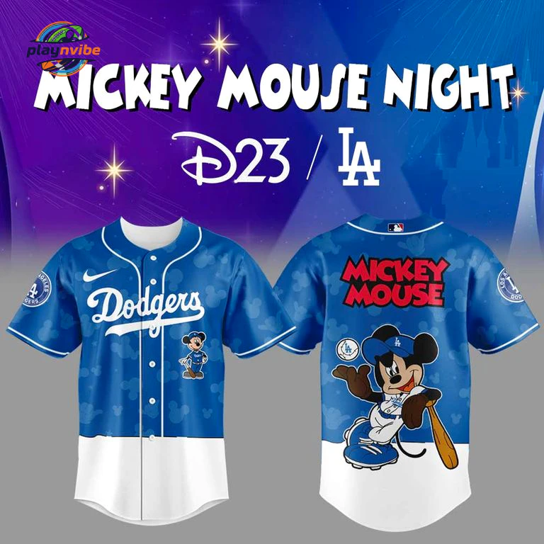 LA Dodgers x Mickey Mouse Jersey