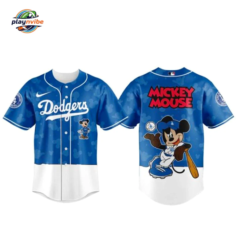 LA Dodgers x Mickey Mouse Jersey