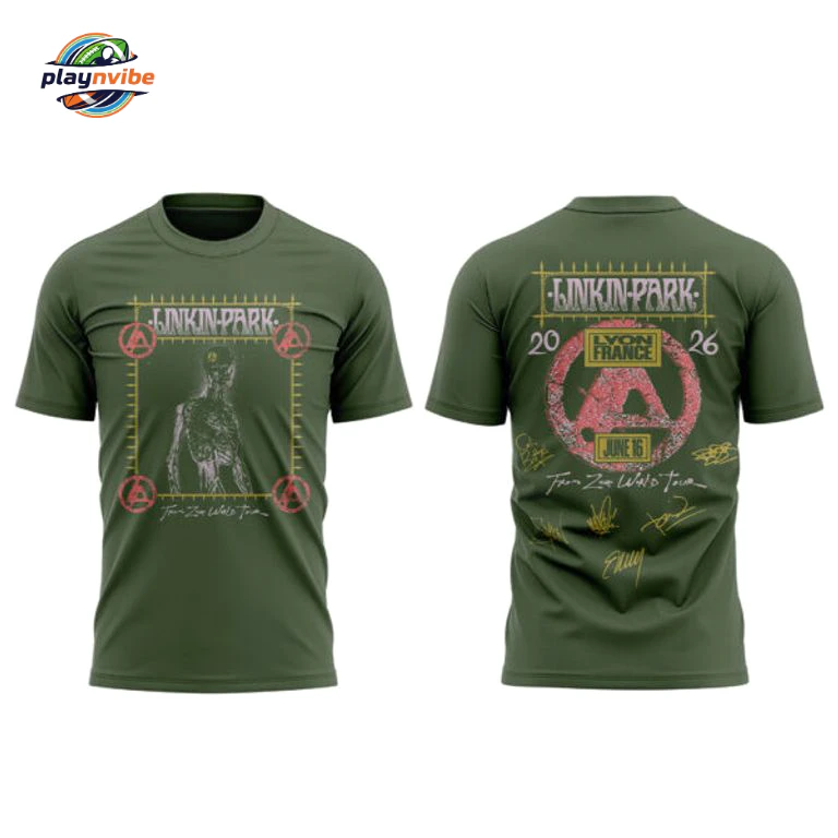 Linkin Park From Zero World Tour 2026 T-Shirt