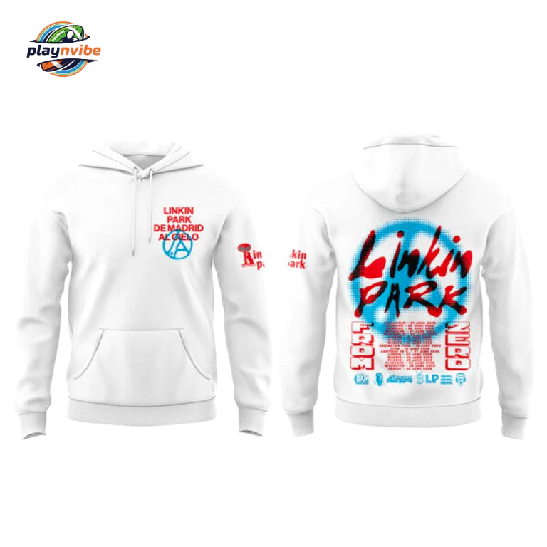 LINKIN PARK From Zero World Tour Madrid Hoodie