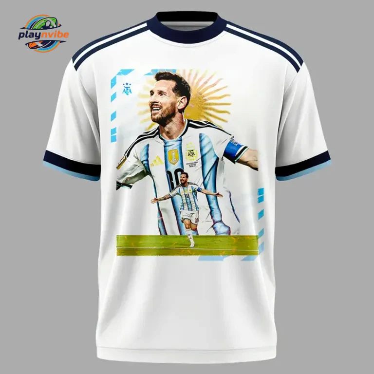Lionel Messi Argentina National Football T-Shirt