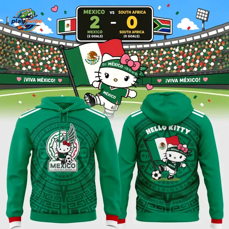 Mexico Soccer x  Hello Kitty Edition Hoodie