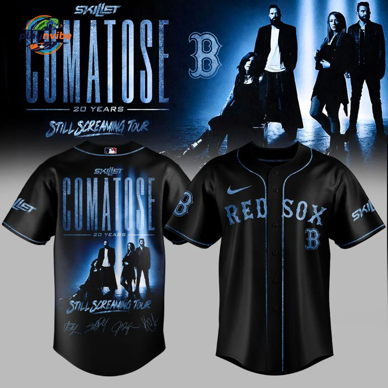 MLB X Skillet Comatose 20 Years Still Screaming Tour Jersey