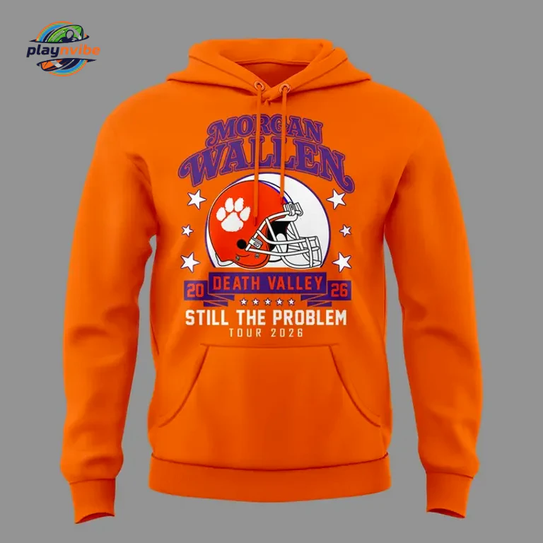Morgan Wallen x Clemson Tigers Still The Problem Tour 2026 Hoodie