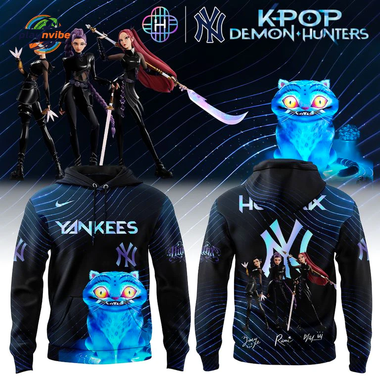NY Yankees KPop Demon Hunters 2026 Hoodie