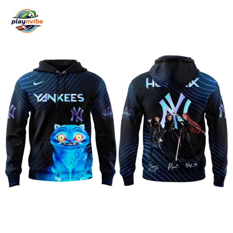 NY Yankees KPop Demon Hunters 2026 Hoodie