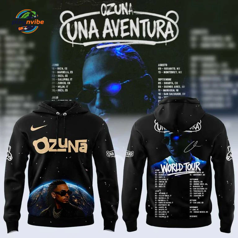 Ozuna Una Aventura World Tour 2026 Hoodie