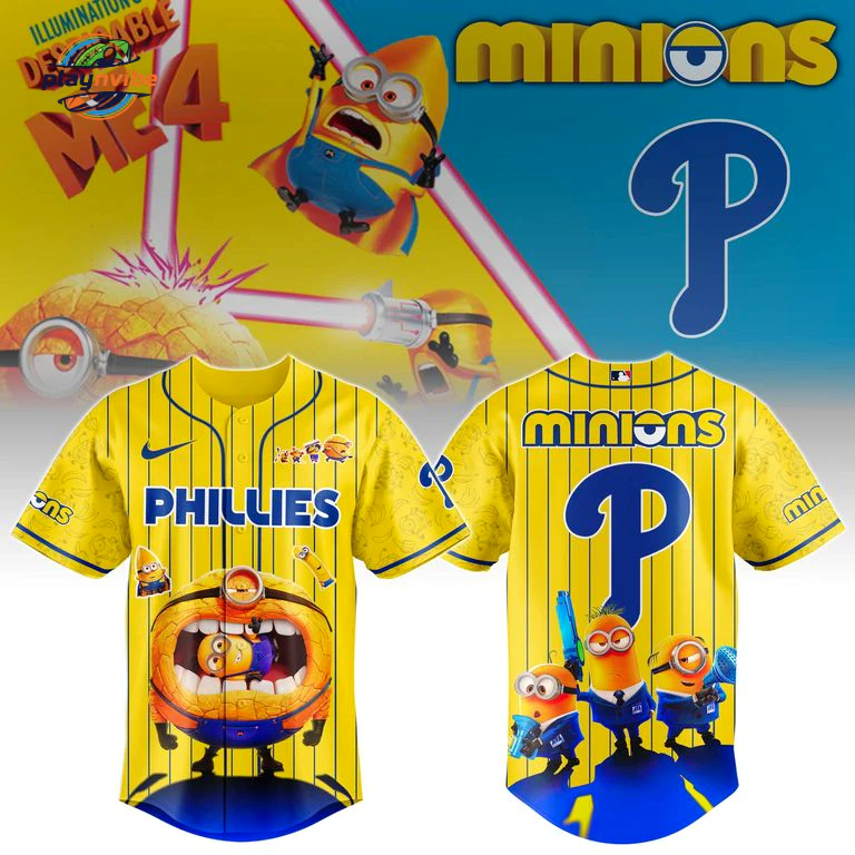 Philadelphia Phillies x Minions 2026 Jersey