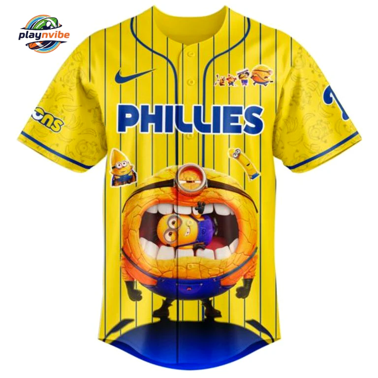 Philadelphia Phillies x Minions 2026 Jersey