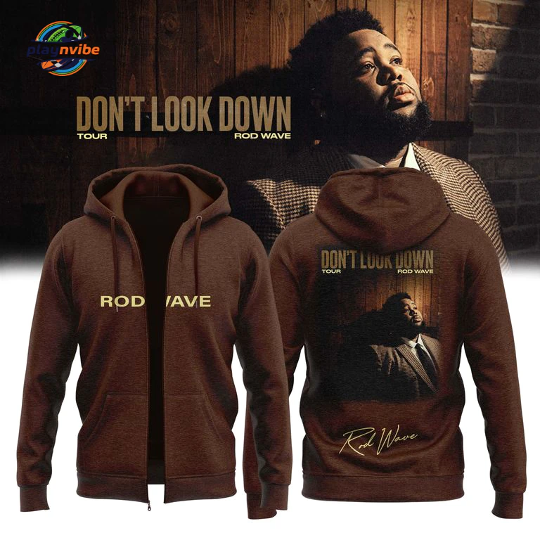 Rod Wave Don’t Look Down Tour 2026 Hoodie