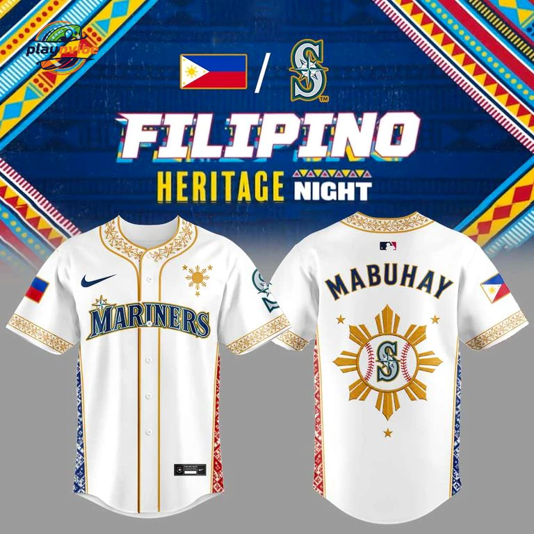 S Mariners Filipino Heritage Night Jersey