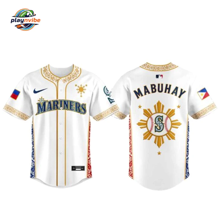 S Mariners Filipino Heritage Night Jersey