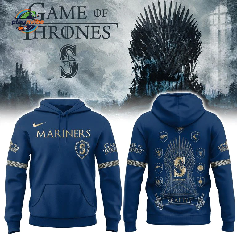 Seattle Mariners x Game Of Thrones Hoodie
