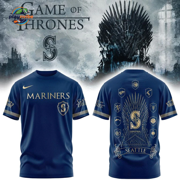 Seattle Mariners x Game Of Thrones Hoodie