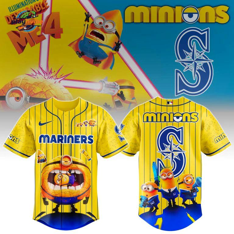 Seattle Mariners x Minions 2026 Jersey