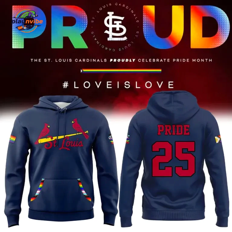 St. Louis Cardinals Pride Night Hoodie