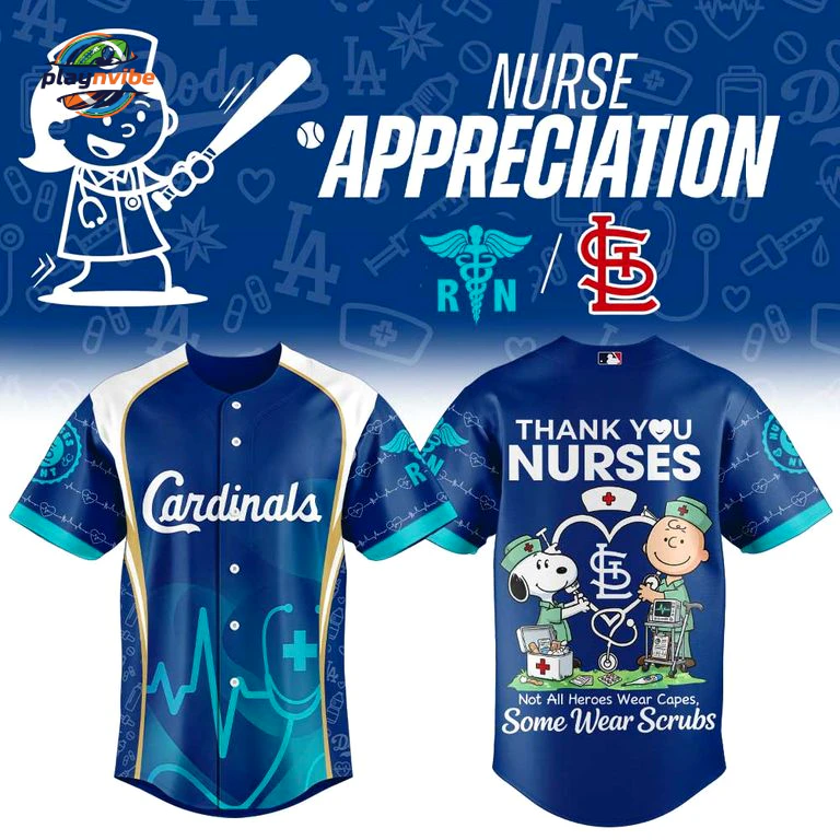 St.L Cardinals Nurse Appreciation Night 2026 Baseball Jersey
