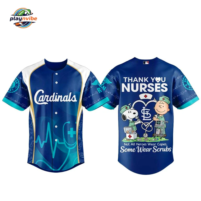 St.L Cardinals Nurse Appreciation Night 2026 Baseball Jersey