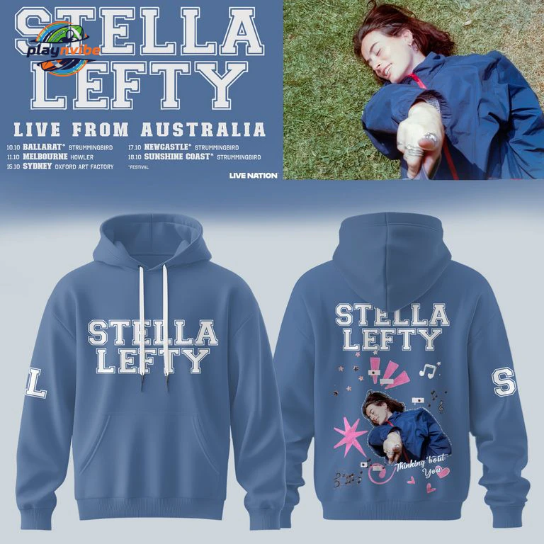 Stella Lefty Live From Australia Tour 2026 Hoodie