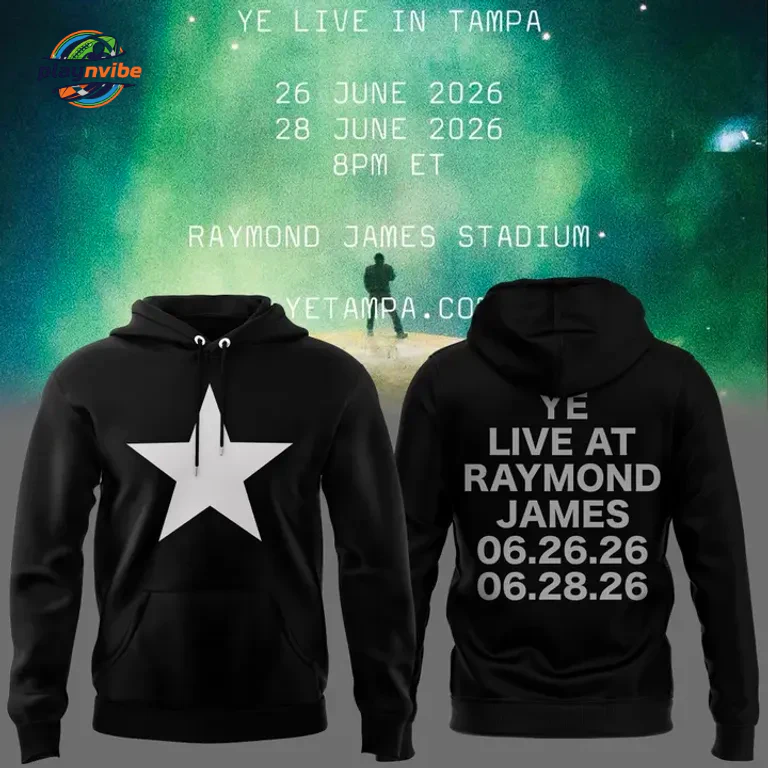 Tampa Black Ye Live Concert Tour 2026 Hoodie