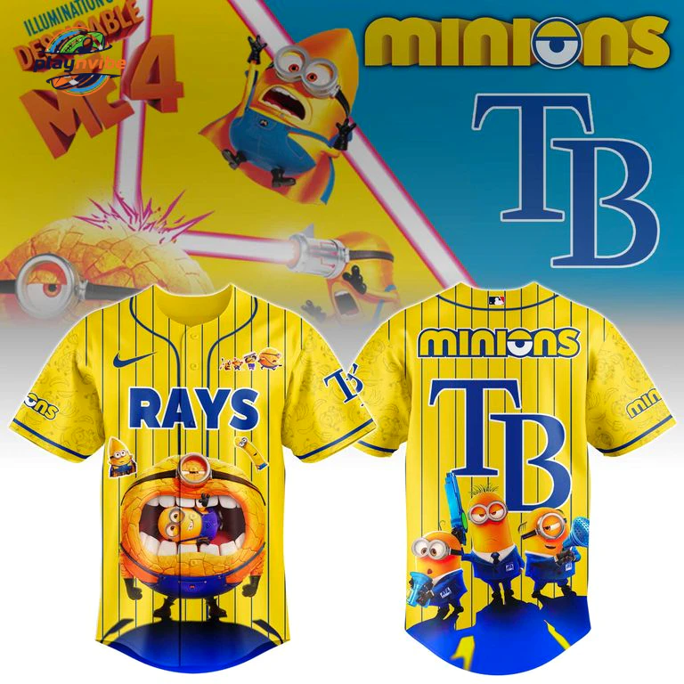 TB Rays x Minions 2026 Jersey
